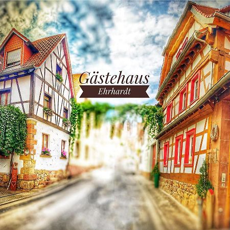 Gaestehaus Ehrhardt Schweigen-Rechtenbach Exteriör bild