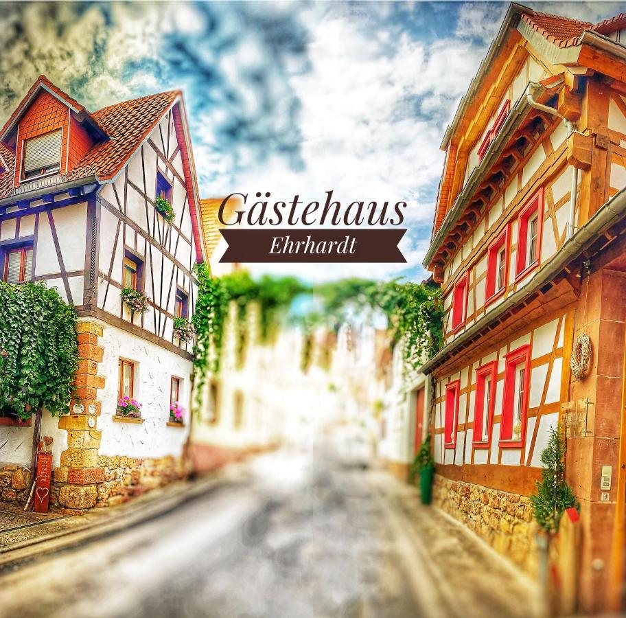 Gaestehaus Ehrhardt Schweigen-Rechtenbach Exteriör bild